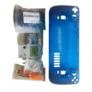 SteamDeck Full Set DIY Modification Replacement Shell and Button Kit ( transparent blue)