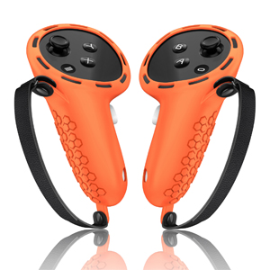 VR Controller three dimensional style silicone case left + right For Meta Quest 3/3S