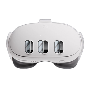 VR Explosion-proof tempered film For titanium alloy lens For Meta Quest 3