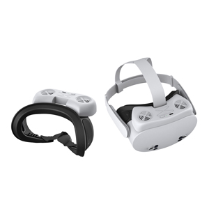 Helmet cooling fan with light-blocking mask For Meta Quest 3S VR
