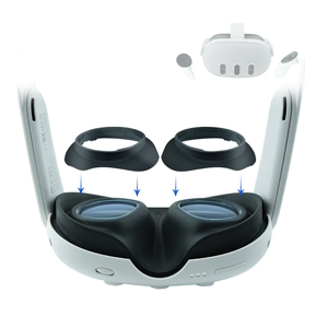 VR myopia glasses frame lens anti-scratch integrated frame For Meta Quest 3