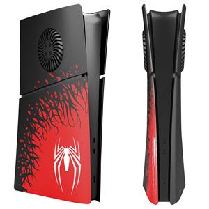 PlayStation 5 Slim Digital version cover - Spider Man 2   with heat dissipation hole