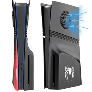 PlayStation 5 Pro Disc version cover - Spider Man 2  with heat dissipation hole